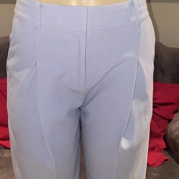 Rebecca Taylor -James pants size 0 color icy blue - Picture 7 of 11